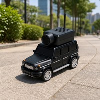 Voiture RC FPV 1:64 avec caméra WiFi HD 720P LED, contrôle par application, télécommande 2,4 GHz pour jeu intérieur et extérieur
