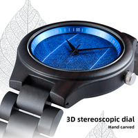 Montre en bois de noyer de haute qualité tendance montres d'affaires classiques chinoises montre à main en bois Vintage minimaliste pour hommes garçons
