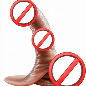 Реалистичный силиконовый массажер Auto-Fresh для женщин и мужчин с вибрирующим дилдо - Product Image 1