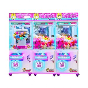 Machine à griffes géante commerciale pour enfants, jeu de grue en métal, jouets en peluche, haute rentabilité, certifiée CE, en bois personnalisé - Product Image 5