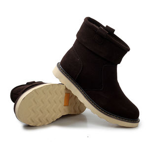 Sepatu bot salju bulu atas tinggi Slip-on 39-44 mode desain ringan sepatu bot musim dingin pria wanita mewah 2025 harga rendah pabrik - Product Image 4