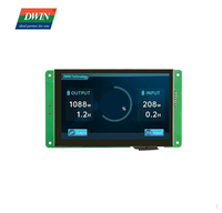 DWIN 5.0 Inci 800*480 Kecerahan Tinggi 800nit Modul Layar LCD TFT IPS Industri HMI Layar Sentuh Kapasitif untuk ESP32 STM32