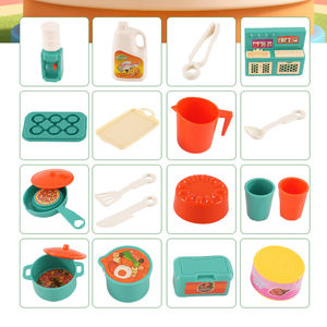 Jouets d'Imitation pour Enfants : Ensemble <span class=keywords><strong>de</strong></span> <span class=keywords><strong>Cuisine</strong></span> et Service <span class=keywords><strong>de</strong></span> Table pour Jeu <span class=keywords><strong>de</strong></span> Cuisson - Product Image 6