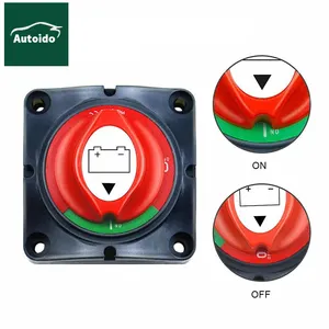 Battery Disconnect Switch 12V Master,12V-48V Waterproof Power Isolator Switch 275Amps High Current for Car Marine Boat RV