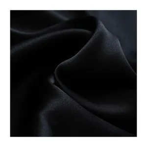 Matéria-prima Fabricante 19mm Impresso Stretch Silk Satin Tecidos Para Roupas Vestidos Tecido Forro