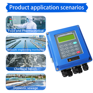 Débitmètre à ultrasons mural à pince Welta avec RS485, personnalisable OEM, précision +/-0,5%, protection IP65 - Product Image 4