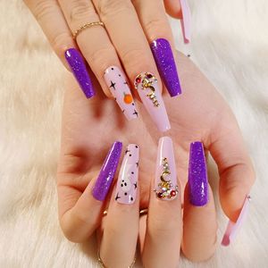 <span class=keywords><strong>Uñas</strong></span> acrílicas a presión <span class=keywords><strong>de</strong></span> <span class=keywords><strong>Halloween</strong></span> con caja <span class=keywords><strong>de</strong></span> logotipo <span class=keywords><strong>de</strong></span> lujo <span class=keywords><strong>Uñas</strong></span> artificiales <span class=keywords><strong>de</strong></span> lujo gratis <span class=keywords><strong>para</strong></span> <span class=keywords><strong>Halloween</strong></span> - Product Image 1