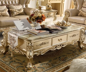 Reale di stile oro dipinto a Mano <span class=keywords><strong>da</strong></span> tavolo in marmo top living room divano centro tavolo <span class=keywords><strong>da</strong></span> caffè - Product Image 4