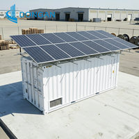 Chambre froide commerciale de 20 pieds à économie d'énergie solaire, avec panneaux personnalisables et unité de congélation