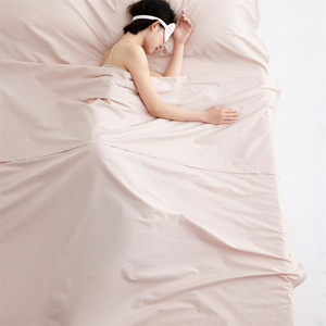 Saco de Dormir de Viaje 100% Algodón, Forro Suave, Transpirable e Higiénico para Hoteles, Trenes y Adultos - Product Image 4