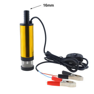 Mini Pompe Submersible Électrique Portable 12V/24V CC 12L/min, Transfert de Carburant, Boîtier en Alliage d'Aluminium, Pompage <span class=keywords><strong>Diesel</strong></span> Huile <span class=keywords><strong>Eau</strong></span> OEM - Product Image 3