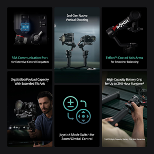 Portable <b>Camera</b> Stabilizer RS 4 Combo Kit Handheld <b>Gimbal</b> Support for Vlog Shooting and Content Creation - Product Image 2