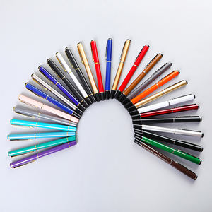 ปากกาเจลคุณภาพสูง 0.5 มม. ดีไซน์ทันสมัย ทนทาน แบบกดเปิด-ปิด หัวโลหะ ปากกาโรลเลอร์ Parker หมึกสีน้ำเงิน รับสกรีนโลโก้ - Product Image 2