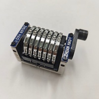 Machine de numérotation rotative horizontale, sens antihoraire, trois chiffres encastrés pour GTO46 GTO52
