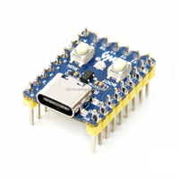 Carte de développement de microcontrôleur Raspberry Pi RP2350-Zero Mini entièrement équipée, double cœur, double architecture, port USB