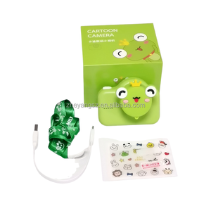 مصنع دعم شعار مخصص الباندا الفيديو توقيت صورة مصغرة الوردي الاطفال كاميرا طفل الرقمية كاميرا فوتوغرافية - Product Image 3