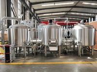 Système d'équipement de brassage de bière 200l 300l 500l kit de fabrication de bière pour brasserie équipement de brassage de bière