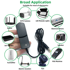 DC đầu ra điều chỉnh điện phổ 12V 2A dẫn ánh sáng Dải TV CCTV <span class=keywords><strong>Power</strong></span> adapter 9V 5V PC vật liệu đóng mạch giám sát - Product Image 5