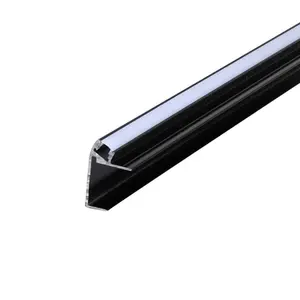 Customization Linear Lamp Alu Profil Channel Extrusion PC Diffuser Cove Recessed Aluminium Profile For Led Strip Lighting