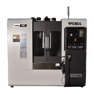 16Pcs Tool Magazine Cnc Vmc 640 Vertical Machining Center 3200Kg