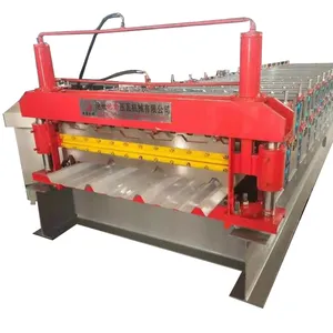 roll former metal trim Top Quality Steel Metal Roofing Glazed Corrugated Tile Roofing Sheet Cold Roll Forming Making Machine backsplash tile ibr sheet making machine