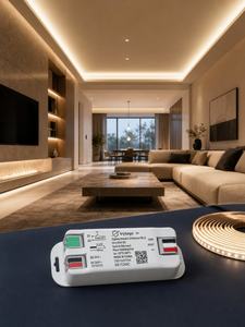 Controlador LED Inteligente JINK Flux DC S4 Matter Zigbee Mesh 2.0 BLE, DC24V 8.5A 200W, con Función de Atenuación - Product Image 2