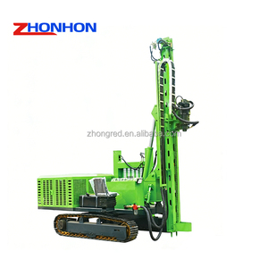 Pile driver à mât coulissant pour la construction <span class=keywords><strong>de</strong></span> poteaux photovoltaïques, avec positionnement précis et haute efficacité - Product Image 2