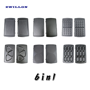 Fabricante <span class=keywords><strong>de</strong></span> Sandwicheras ZWILLON, Sandwichera 8 en 1 <span class=keywords><strong>de</strong></span> Alta Calidad para Hacer Sándwiches, Máquina para Freír Tocino - Product Image 2