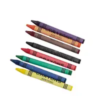 Crayones de cera no tóxicos lavables para niños, 6, 8, 12, 16, 20, 24, 48 colores, venta al por mayor