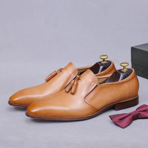 ASTON M.JAZZ 2025 Mocasines de Cuero Italiano para Hombre, con Cordones, Formales, para Oficina y Fiestas, Punta en Pico, Antideslizantes, Transpirables y Ligeros - Product Image 2