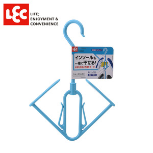 LEC Shoe Hanger With Insole Drying <b>Rack</b> Blue Multifunctional Indoor Outdoor Use - Product Image 1
