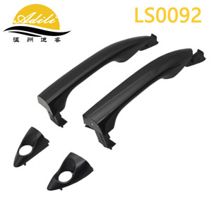 ฝาครอบมือจับประตู Adili สีดำ พลาสติกผสมโลหะ รุ่น LS0092 สำหรับรถยนต์ฮุนได ฮัวไต - Product Image 1