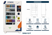 Distributeur automatique de snacks 27-36 sélections, distributeur à spirale, écran LCD défilant, code QR, carte de crédit, construction en acier