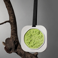 Vente chaude voiture pendentif aromathérapie lanière aromathérapie décoration plâtre diffuseur pierre pour éliminer les odeurs garde-robe domestique