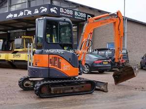 Mini pelle sur chenilles d'occasion HITACHI ZX35 d'origine, 3,5t, prix bas à Shanghai, Zx75, faible nombre d'heures - Product Image 5