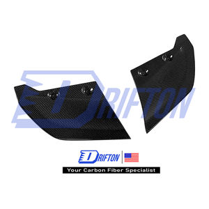 Parachoques trasero de fibra de carbono debajo de polainas para Audi R8 Gen2 2016-2019 - Product Image 1