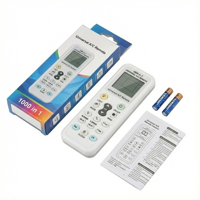 YOD KT-9018E Universal WiFi IR Eco-Friendly Smart Home Multi-Brand HVAC Air Conditioner Controller LCD AC Remote Control