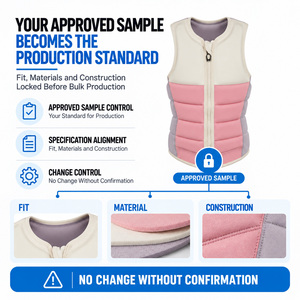 Gilet d'impact OEM pour femme, personnalisé, léger, avec rembourrage en mousse pour le <span class=keywords><strong>wakeboard</strong></span>, la conduite sur <span class=keywords><strong>câble</strong></span> et les sports nautiques actifs - Product Image 4