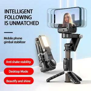 <span class=keywords><strong>Perche</strong></span> à <span class=keywords><strong>selfie</strong></span> avec trépied, moniteur <span class=keywords><strong>selfie</strong></span> Q18, <span class=keywords><strong>perche</strong></span> à <span class=keywords><strong>selfie</strong></span> sans fil anti-vibration, suivi automatique, support télescopique, trépied pour diffusion en direct - Product Image 5