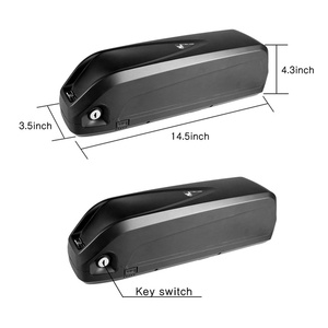 Hailong 48V 13Ah tubo descendente de iones de litio recargable 30A para Kit de Motor de bicicleta eléctrica incluye cargador <span class=keywords><strong>2A</strong></span> Stock de almacén de la UE - Product Image 3