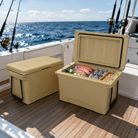 Glacière rigide NELGREEN 50QT avec 2 compartiments et roues