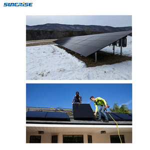 Groothandel Oem 500W Zonne-Energie Systeem Mono Gezicht Zonnepanelen Fabricage 510W Enkel Glas Alle Zwarte Zonnepanelen - Product Image 6