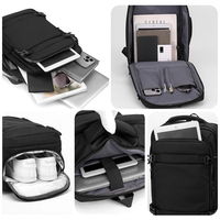 Venta al por Mayor de Bolsas de Cabina Impermeables de 40x20x25cm, Mochila para Portátil Ryanair Travel Flight Elite con Puerto USB y Compartimento para Zapatos