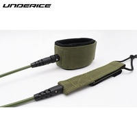 UNDERICE 2024 Nouvelle série 6mm 7mm 8mm Vente en gros d'usine Qualité personnalisée Longboard Shortboard Corde de surf Corde de planche de surf