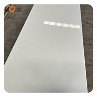 Grande dalle en acrylique à motif marbre moderne, surface solide, panneau imperméable pour la décoration des comptoirs de cuisine et de salle de bain