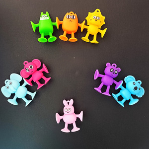 Figuras <span class=keywords><strong>de</strong></span> Animales con Ventosas, Lindas y Realistas, <span class=keywords><strong>de</strong></span> Plástico Suave TPR, Muñecos <span class=keywords><strong>de</strong></span> Elefante, Conejo, Pulpo y Mono, Más Vendidos - Product Image 3