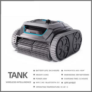 Robot Inteligente Inalámbrico de Succión de Suciedad <span class=keywords><strong>para</strong></span> Limpieza Automática de Piscinas y Estanques de Peces, Herramientas y Accesorios de Limpieza - Product Image 5