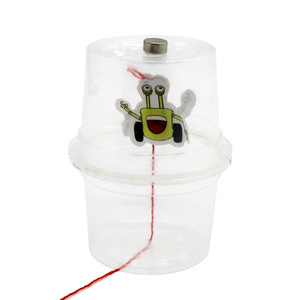 Kit d'expériences scientifiques en plastique, modèle de dessin animé à monter soi-même, commande manuelle pour enfants de 7 à 9 ans, jouet éducatif, ensemble d'apprentissage STEM - Product Image 1