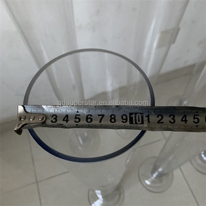 L-662 di lusso di alta qualità <span class=keywords><strong>centrotavola</strong></span> di <span class=keywords><strong>vetro</strong></span> trasparente alto vaso di fiori <span class=keywords><strong>centrotavola</strong></span> di nozze per la decorazione della tavola - Product Image 4