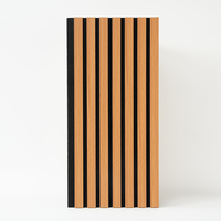 Vente d'usine : Panneau acoustique décoratif en feutre polyester absorbant le son, panneau grille acoustique en PET écologique pour plafond
